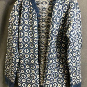 Husfliden Handmade Norwegian Wool Cardigan